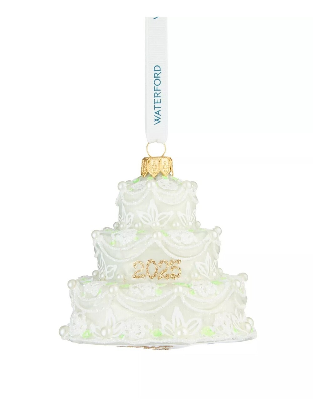 65$ Waterford 2025 Holiday Heirlooms Our First Cake Ornament